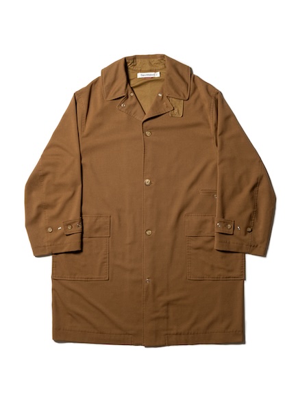 RESEARCHED COAT / POLY MIX GABARDINE