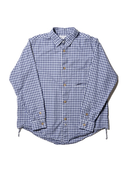 ORGANIZED B.D.SHIRT / COTTON BROAD CHECK