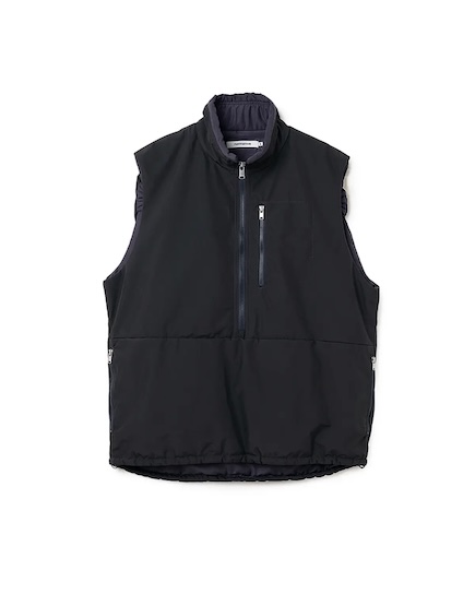 HIKER PULLOVER PUFF VEST POLYESTER MINI RIPSTOP