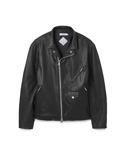 RIDER BLOUSON SHEEP LEATHER WITH WINDSTOPPER®
