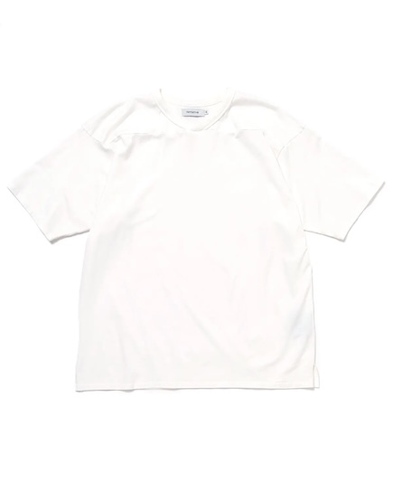 COACH S/S V-NECK TEE COTTON JERSEY OVERDYED