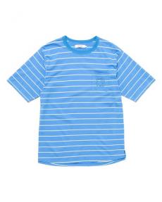 DWELLER S/S TEE BORDER COTTON JERSEY