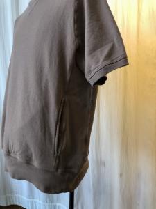 DWELLER CREW PULLOVER S/S COTTON SWEAT OVERDYED