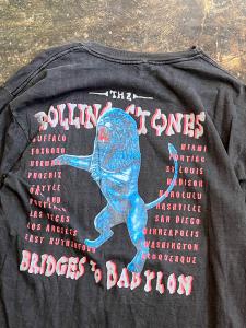 90'S THE ROLLING STONES TOUR T-SHIRT