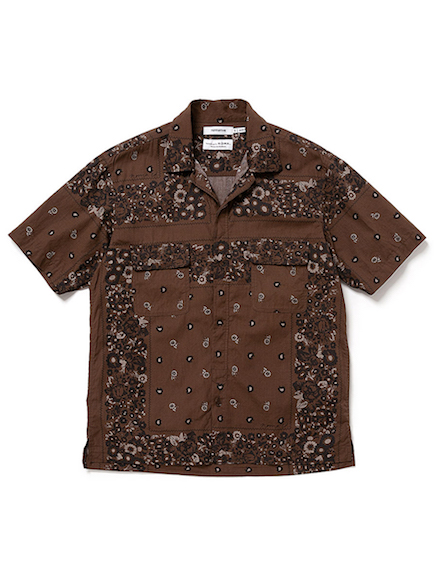 WORKER S/S SHIRT COTTON BROAD NOMA t.d® PRINT