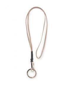DWELLER KEY RING BRASS WITH LEATHER STRAP by END