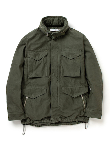 TROOPER JACKET COTTON BACK SATIN WITH GORE-TEX