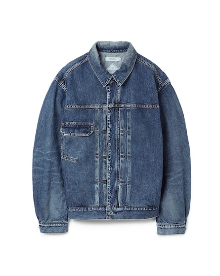 TRUCKER BLOUSON COTTON 11.5oz DENIM VW LIGHT