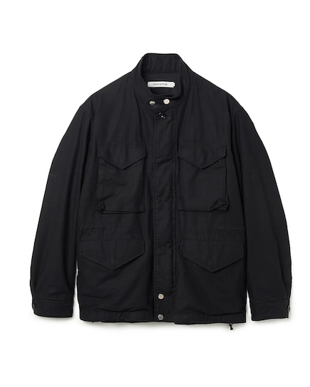 TROOPER JACKET COTTON BACKSATIN PIGMENT DYE