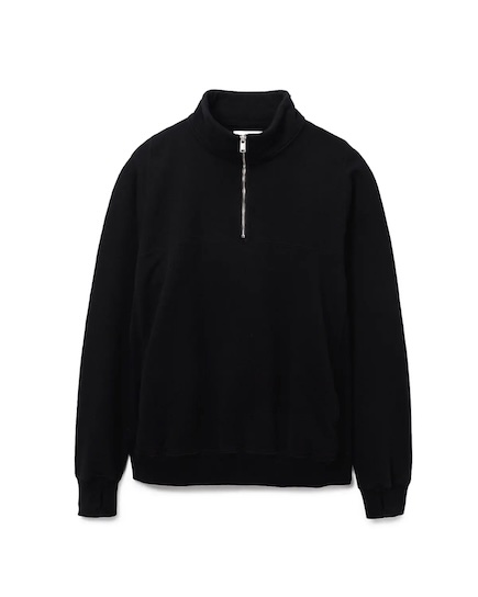 MARINER HALF ZIP PULLOVER COTTON SWEAT