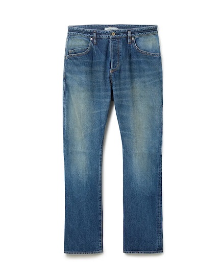DWELLER 5P JEANS TP COTTON 13.5oz SELVEDGE DENIM