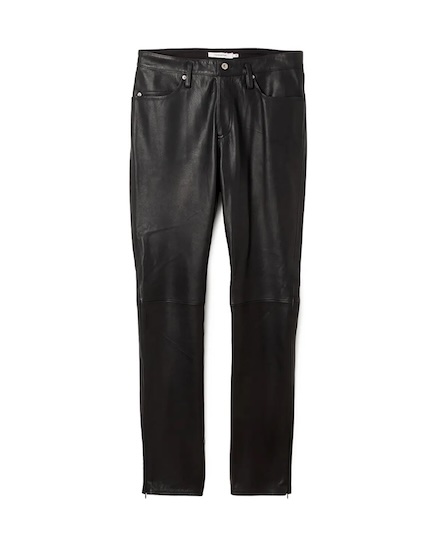 DWELLER 5P JEANS NR COW LEATHER