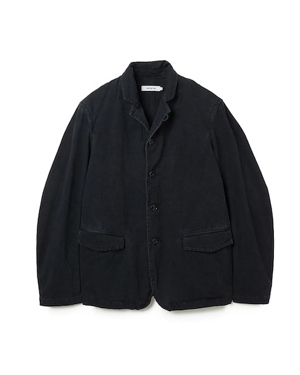 OFFICER 5B JACKET C/Li CANVAS SULFUR DYE