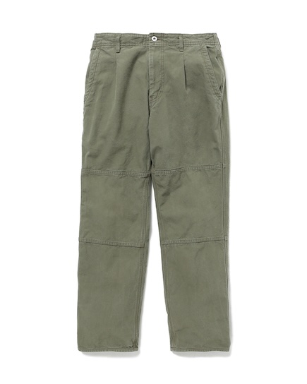 WORKER TROUSERS COTTON OXFORD SULFUR DYE