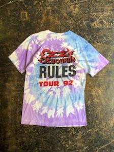 '92 OZZY OSBOURNE RULES TOUR T-SHIRT