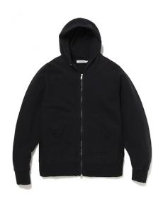 DWELLER FULL ZIP HOODY COTTON SWEAT