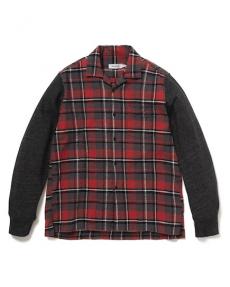 VOYAGER SHIRT COTTON SLUB FLANNEL CHECK