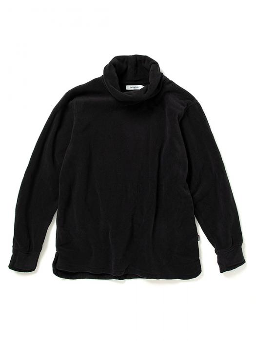 Fleece shop polo neck