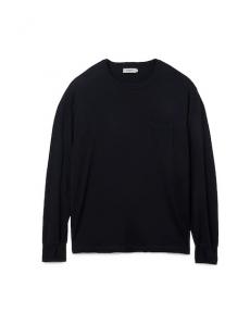 DWELLER L/S TEE MERINO WOOL OVERDYED