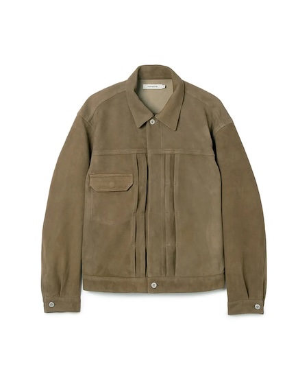 TRUCKER BLOUSON SHEEP LEATHER