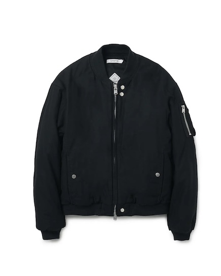 TROOPER PUFF BLOUSON COTTON BACKSATIN PIGMENT DYE