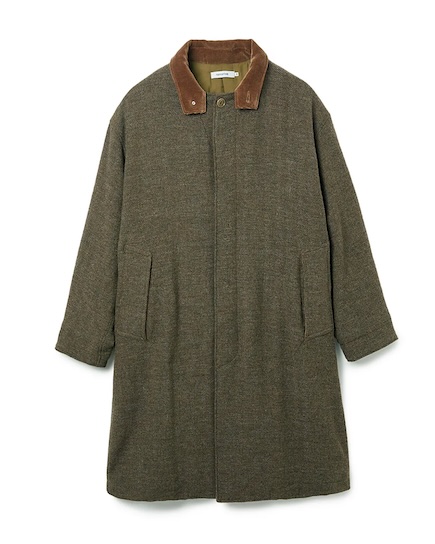 WANDERER LONG PUFF COAT WOOL HB WINDSTOPPER®