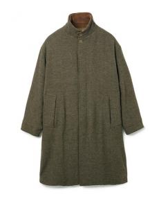 WANDERER LONG PUFF COAT WOOL HB WINDSTOPPER®